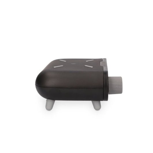 Sveglia con caricabatterie wireless Ksix da 10 W, tecnologia Qi, indicatore di temperatura, nero