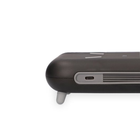 Sveglia con caricabatterie wireless Ksix da 10 W, tecnologia Qi, indicatore di temperatura, nero