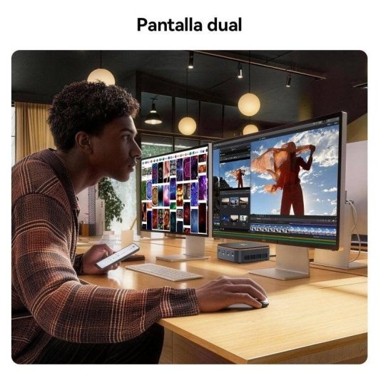 Mini PC Huidun H50 AMD Ryzen 3 3300U 8GB 256GB SSD Radeon Vega 6 Windows 11