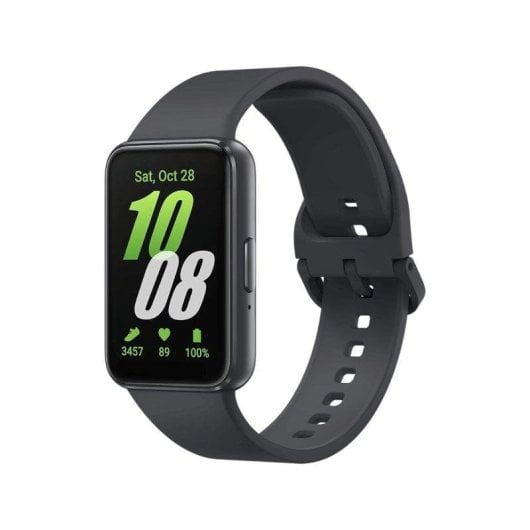 Samsung Galaxy Fit3 Bluetooth 40mm AMOLED Cinzento Resistência Água 5ATM+IP68 SpO2 Pulsómetro
