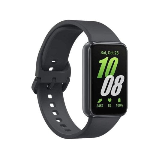 Samsung Galaxy Fit3 Bluetooth 40mm AMOLED Cinzento Resistência Água 5ATM+IP68 SpO2 Pulsómetro