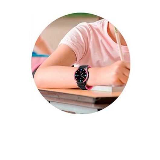 SaveFamily Slim 4G GPS 1.28" IPS Pink IP67 Einheitsgröße Wasserdicht SOS Kamera