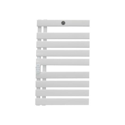 Toallero eléctrico Purline NTW-15W aluminio 500W wifi display LED IP24 pared blanco