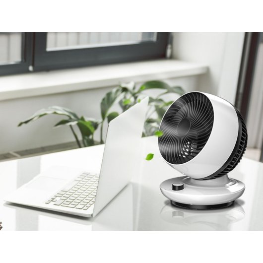 Ventilador Purline VENTY TA 45 45W Control electrónico Oscilación Vertical Blanco/Negro ABS