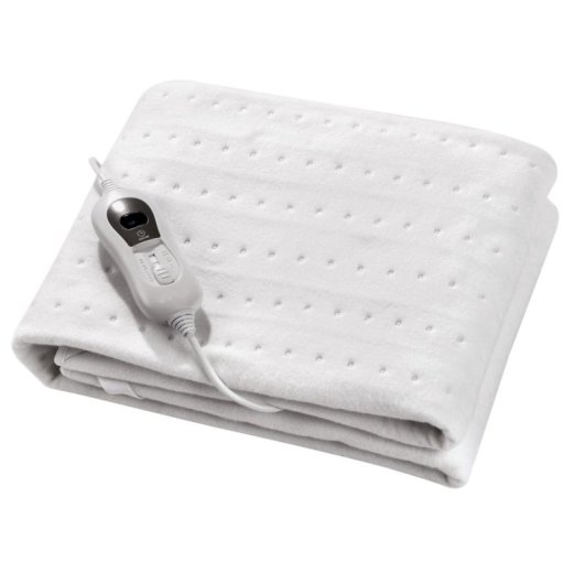 Manta eléctrica Purline WARMER BED 2 150x80 cm, 3 niveles, apagado automático, lana sintética gris
