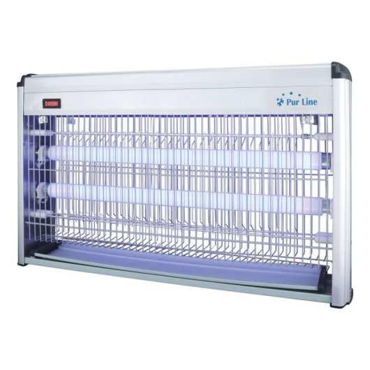 Matainsectos Purline ZZAP 40 UV 45W aluminio anticorrosión 100m² mural automático
