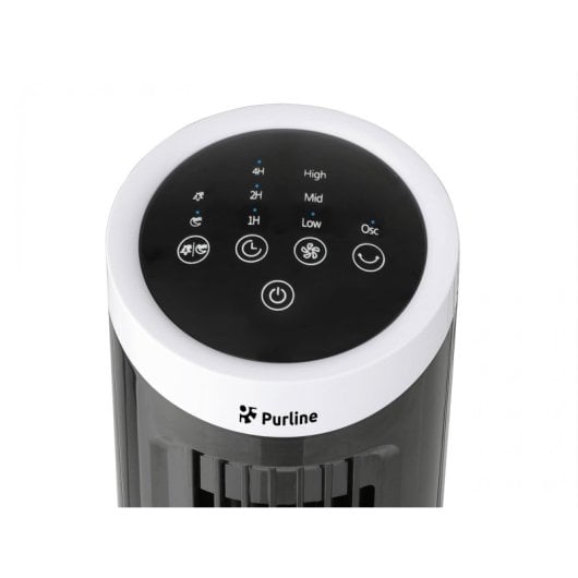 Ventilador Purline VENTY EREBUS 20W Metal Super Silencioso Oscilante Panel Táctil 1kg