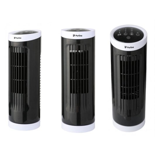 Ventilador Purline VENTY EREBUS 20W Metal Super Silencioso Oscilante Panel Táctil 1kg