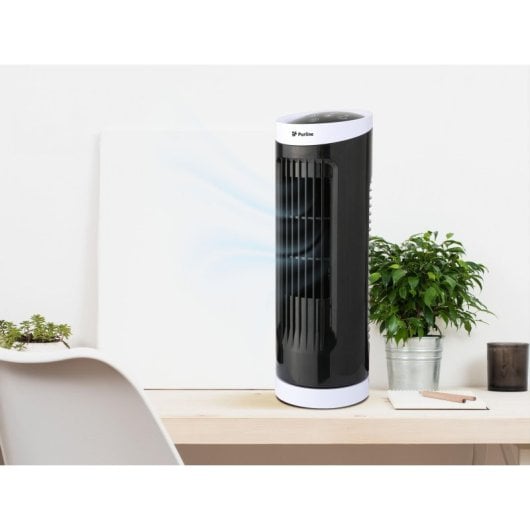 Ventilador Purline VENTY EREBUS 20W Metal Super Silencioso Oscilante Panel Táctil 1kg