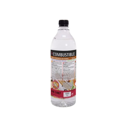 Combustible ecológico Purline LIQ-WOOD aroma leña para biochimeneas 12x1L sin humos ni olores