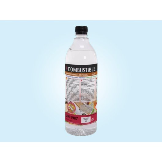 Combustible ecológico Purline LIQ-WOOD aroma leña para biochimeneas 12x1L sin humos ni olores