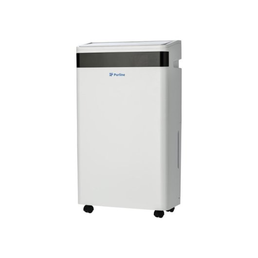 Deshumidificador Purline DRYOS 20 Industrial 40m² Panel LED Depósito 5.5L R290