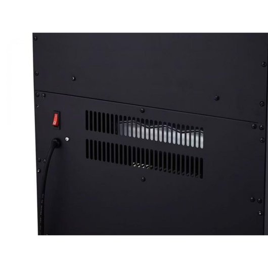 Chimenea eléctrica Purline CHE-720 W 1800W WiFi Triple cristal LED Almacenaje