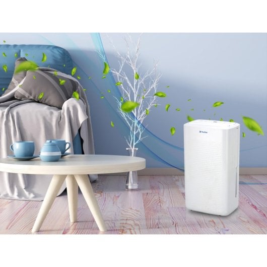 Deshumidificador Purline DRYOS 12 Panel LED Depósito 12L Drenaje Continuo Silencioso