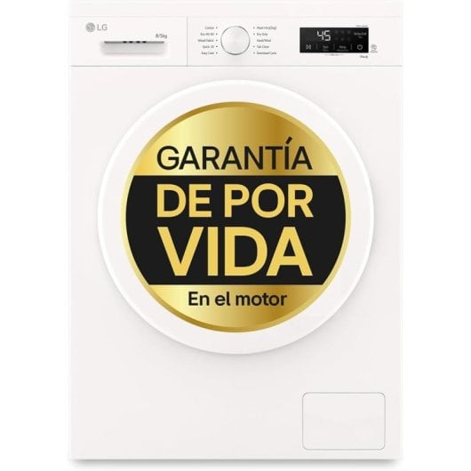 LG W4X1085NWH Lavasecadora Carga Frontal 8/5kg 1400rpm A/E Vapor Steam Wi-Fi 6 Motion Blanca