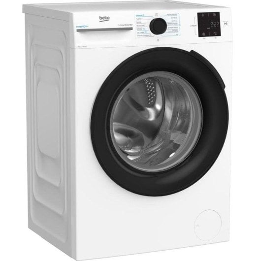 Máquina de Lavar Roupa Beko B300 BM3WFT3821WB Carga Frontal 8 kg 1200 rpm Classe A Branca