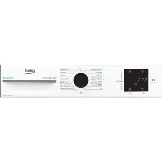 Máquina de Lavar Roupa Beko B300 BM3WFT3821WB Carga Frontal 8 kg 1200 rpm Classe A Branca