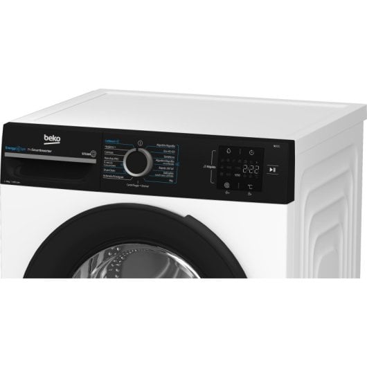 Beko BM3WFSU39413 Waschmaschine, Frontlader, 9 kg, 1400 U/min, A, Weiß