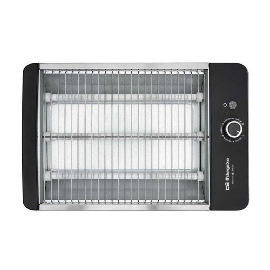 Grille-pain horizontal Orbegozo TO 2030 1000 W 6 niveaux Décongélation Inox argent