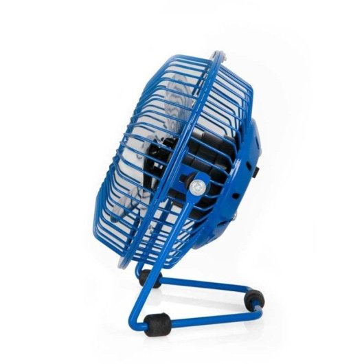 Ventoinha de Sobremesa Orbegozo PW 1026 8W 10cm USB Azul Metálica Silenciosa