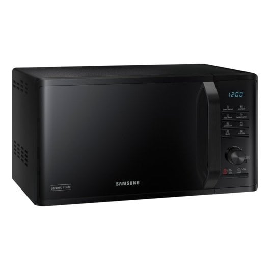 Horno microondas con grill Samsung 23L Negro WiFi cooking función desodorización y ECO