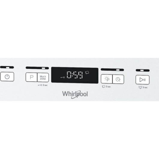 Lavavajillas Whirlpool WFC 3C34 P 14 Cubiertos D Silencioso Mitad de Carga