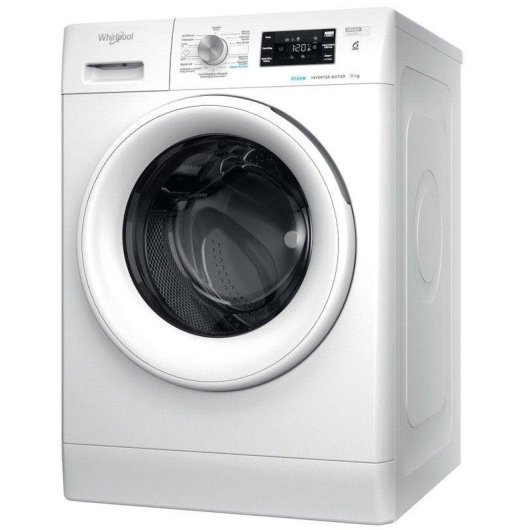 Máquina de Lavar Roupa Whirlpool FFB 9489 WV SPT 9 Kg 1400rpm A Branco 6th SENSE