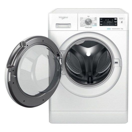 Máquina de Lavar Roupa Whirlpool FFB 9489 WV SPT 9 Kg 1400rpm A Branco 6th SENSE