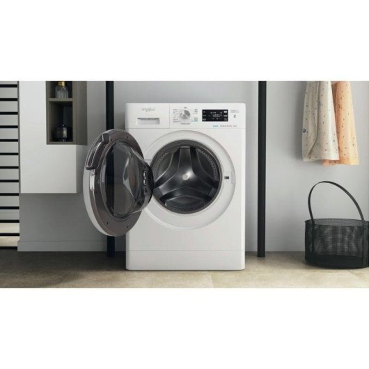 Máquina de Lavar Roupa Whirlpool FFB 9489 WV SPT 9 Kg 1400rpm A Branco 6th SENSE