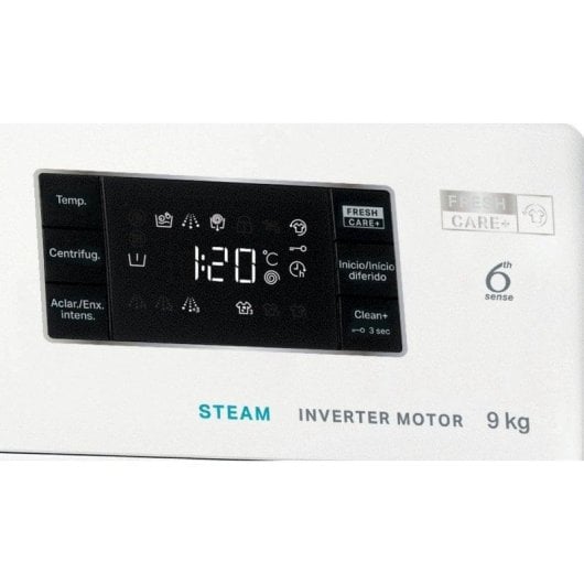 Máquina de Lavar Roupa Whirlpool FFB 9489 WV SPT 9 Kg 1400rpm A Branco 6th SENSE