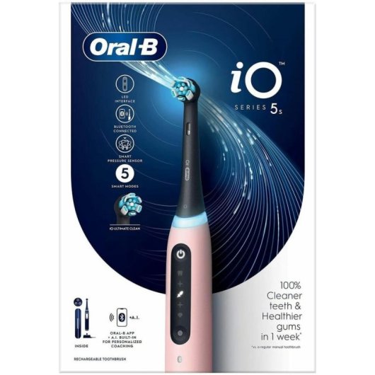 Oszillierende Zahnbürste Oral-B IO 5S 5 Modi 1 Bürstenkopf Drucksensor Timer