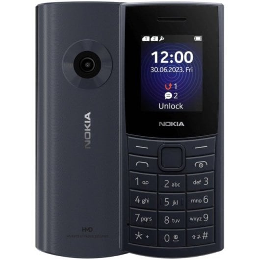 Nokia 110 4G, 2,0-Zoll-Bildschirm, 1450 mAh Akku, HD-Sound, LED-Kamera, FM-Radio, MP3, Bluetooth, Dual-SIM