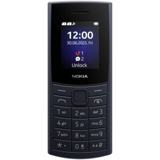 Nokia 110 4G, 2,0-Zoll-Bildschirm, 1450 mAh Akku, HD-Sound, LED-Kamera, FM-Radio, MP3, Bluetooth, Dual-SIM