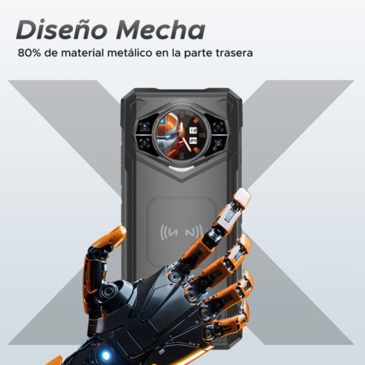 Smartphone Doogee S200X 32GB RAM 512GB 5G AMOLED 100MP Batería 10100mAh IP69K