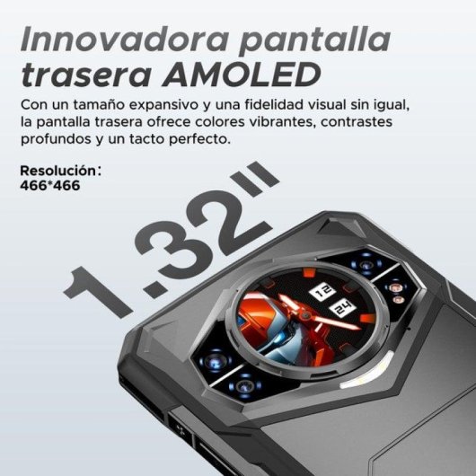 Doogee S200X 5G 12GB Negro 512GB Cámara 100MP