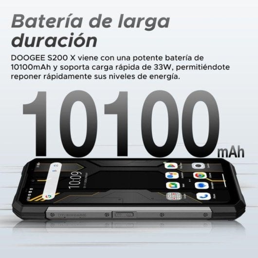Doogee S200X 5G 12GB Negro 512GB Cámara 100MP