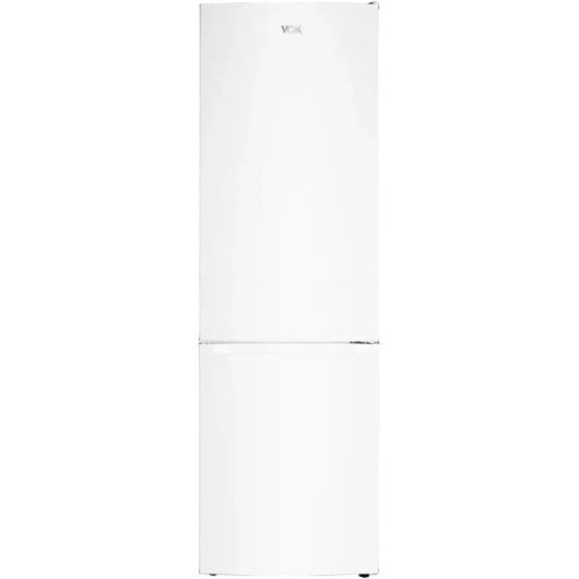 VOK EVR-244DEW Frigorífico Combi 180cm 244L Clase E Puertas Reversibles Congelación Rápida LED Blanco