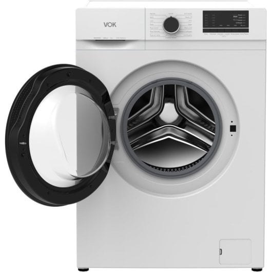 VOK EVW-7BAWL21N Lavadora Carga Frontal 7Kg 1200rpm Clase A Vapor Motor Inverter Blanca