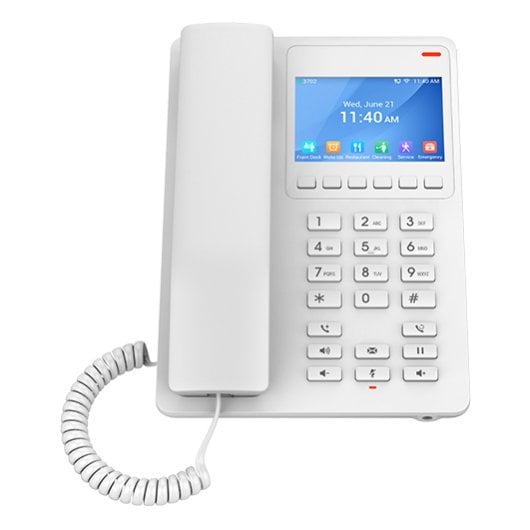 Grandstream Networks GHP630 telefono IP Bianco 2 linee LCD Wi-Fi