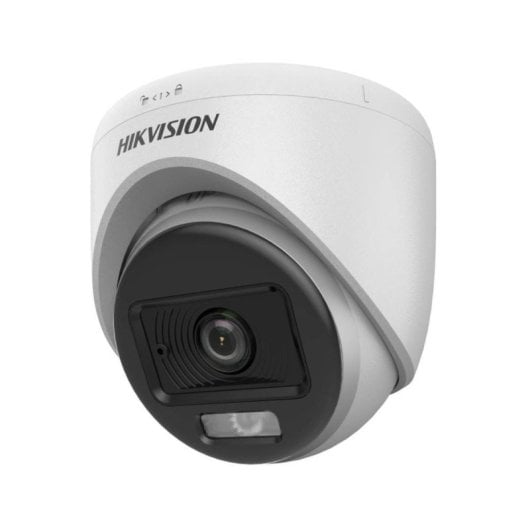 Caméra de sécurité Hikvision Value Dome ColorVu 2MP 2,8 mm F1.0 IP67 avec microphone intelligent et lumière