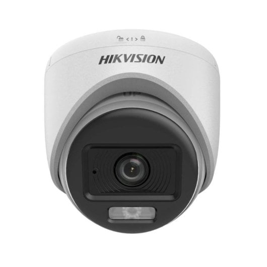 Caméra de sécurité Hikvision Value Dome ColorVu 2MP 2,8 mm F1.0 IP67 avec microphone intelligent et lumière