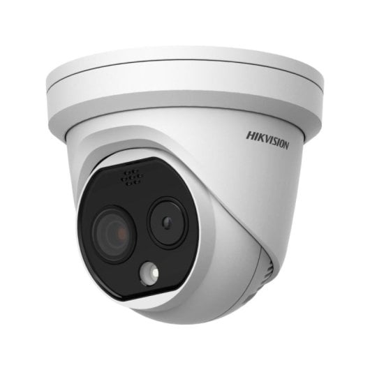 Câmara IP Hikvision DS-2TD1217-2/QA 4MP Dupla Térmica e Convencional IP67 PoE para Exterior
