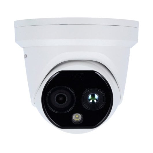 Câmara IP Hikvision DS-2TD1217-2/QA 4MP Dupla Térmica e Convencional IP67 PoE para Exterior