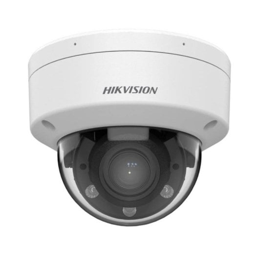 Câmara IP exterior Hikvision DS-2CD1763G2-LIZU de 6 MP com zoom motorizado de 2,8-12 mm e áudio