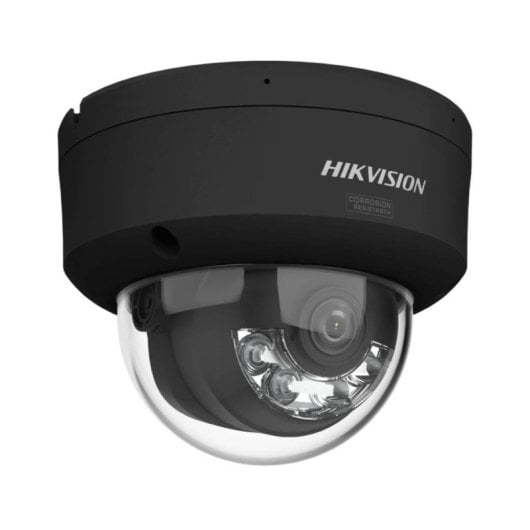 Cámara IP Hikvision Pro Dome ColorVu 4MP PoE 2.8mm audio bidireccional exterior IP67