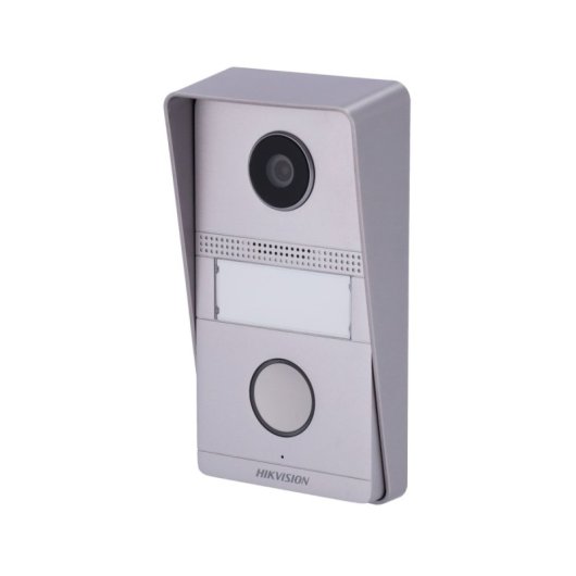 Videoportero Hikvision DS-KV1101-ME2 2MP Superficie IP65 100° PLC para 2 cerraduras