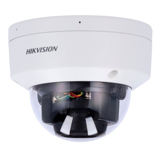 Cámara IP Hikvision DS-2CD2743G2-LIZS2U 4MP varifocal micrófono doble AcuSense IK10 PoE