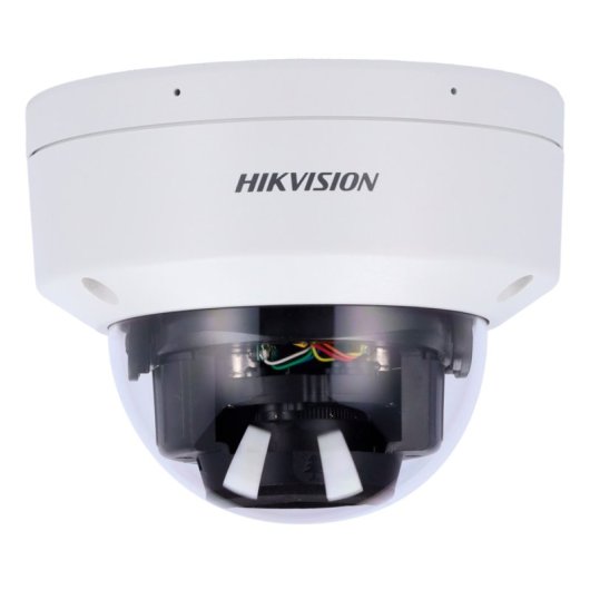 Cámara IP Hikvision DS-2CD2743G2-LIZS2U 4MP varifocal micrófono doble AcuSense IK10 PoE