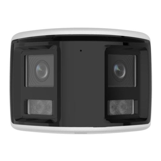 Cámara IP Hikvision DS-2CD1T67G2HP-LIUF/SRB 6MPx PoE 2.8mm 180° Color 24/7 Audio AI