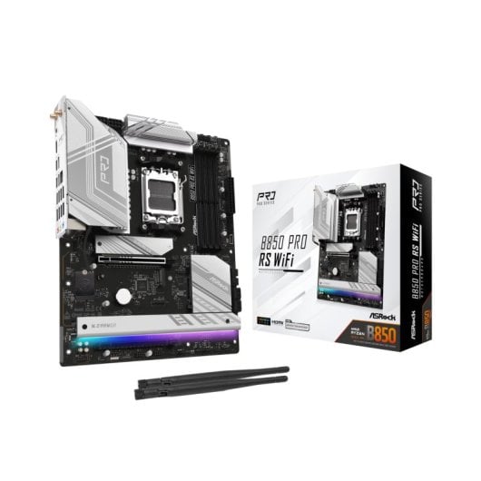 Asrock B850 Pro RS WiFi Motherboard AM5 ATX WiFi 6E PCIe Gen4 Bluetooth
